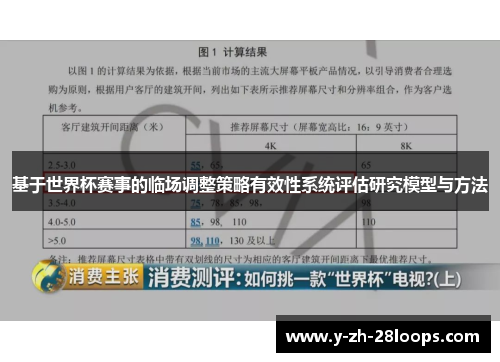 基于世界杯赛事的临场调整策略有效性系统评估研究模型与方法 基于世界杯赛事的临场调整策略有效性系统评估研究模型与方法